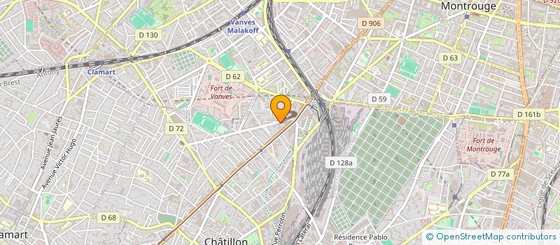 localisation de l'entreprise MONSIEUR ESSOHANAM TCHALAKOU à CHATILLON