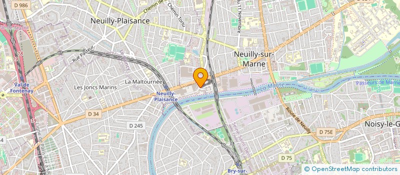 localisation de l'entreprise MONSIEUR ESSOWE TCHADE à NEUILLY-PLAISANCE