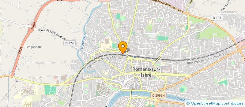 localisation de l'entreprise MONSIEUR ESTEBAN APLINCOURT  ROMANS-SUR-ISERE