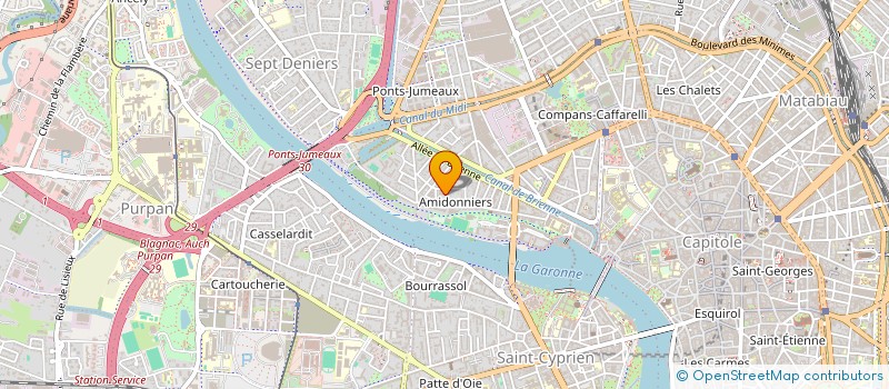 localisation de l'entreprise MONSIEUR ESTEBAN AURIOL  TOULOUSE