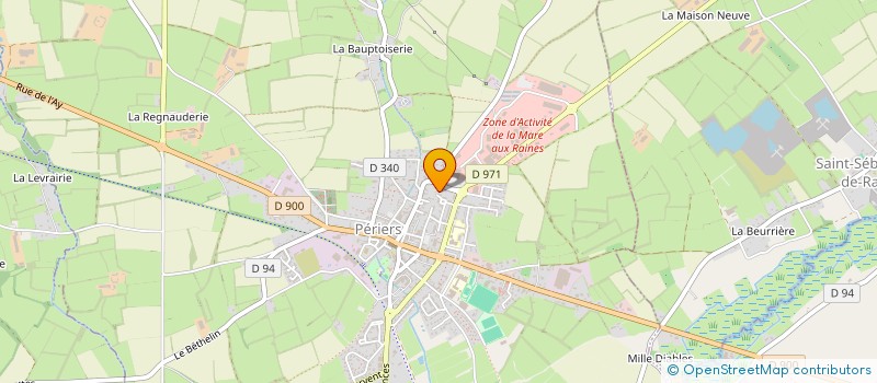 localisation de l'entreprise MONSIEUR ESTEBAN AVENARD  PERIERS