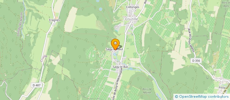 localisation de l'entreprise MONSIEUR ESTEBAN BALDASSINI  CRUZILLE