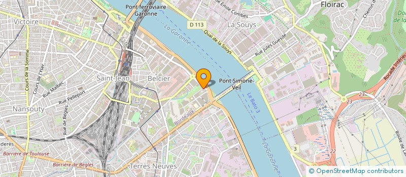 localisation de l'entreprise MONSIEUR ESTEBAN BANDERAS  BORDEAUX