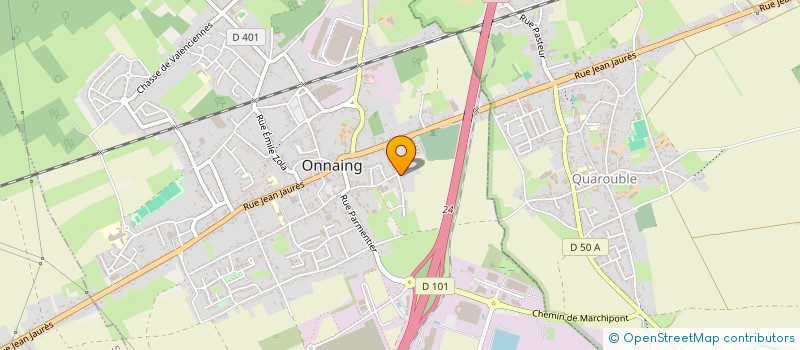 localisation de l'entreprise MONSIEUR ESTEBAN BARDIO GARCIA  ONNAING