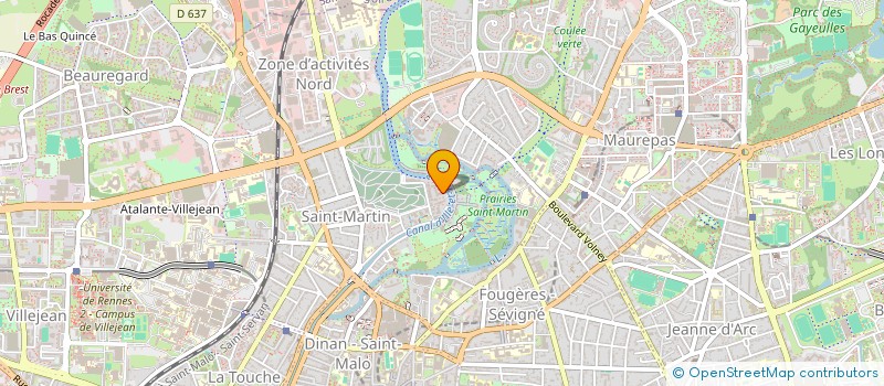 localisation de l'entreprise MONSIEUR ESTEBAN BARRE  RENNES