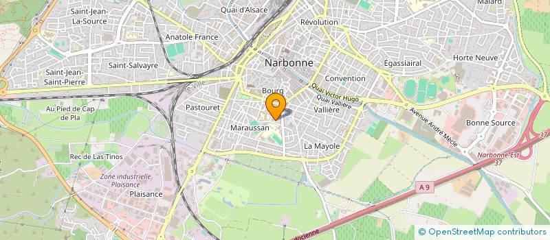 localisation de l'entreprise MONSIEUR ESTEBAN BARTHES  NARBONNE
