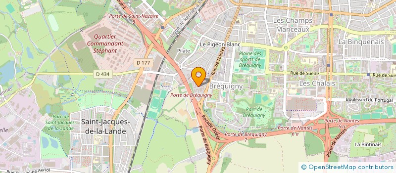 localisation de l'entreprise MONSIEUR ESTEBAN BERTU ESTEBAN  RENNES