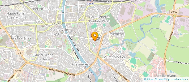 localisation de l'entreprise MONSIEUR ESTEBAN BICHOT à LAVAL