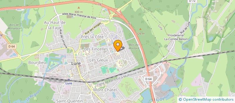 localisation de l'entreprise MONSIEUR ESTEBAN BOUILLON  LURE