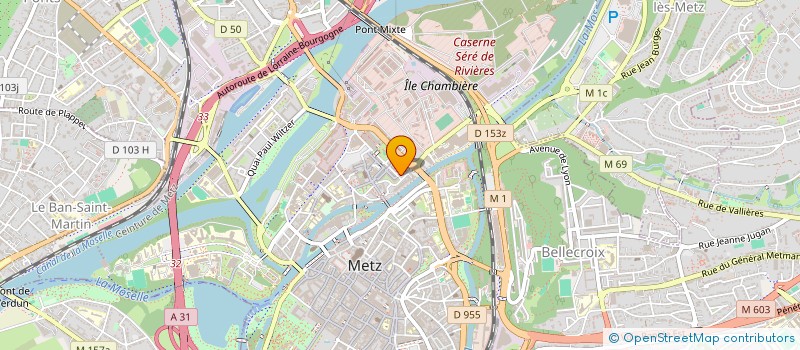 localisation de l'entreprise MONSIEUR ESTEBAN BURGER  METZ