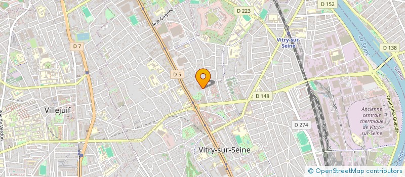 localisation de l'entreprise MONSIEUR ESTEBAN CARRON à VITRY-SUR-SEINE