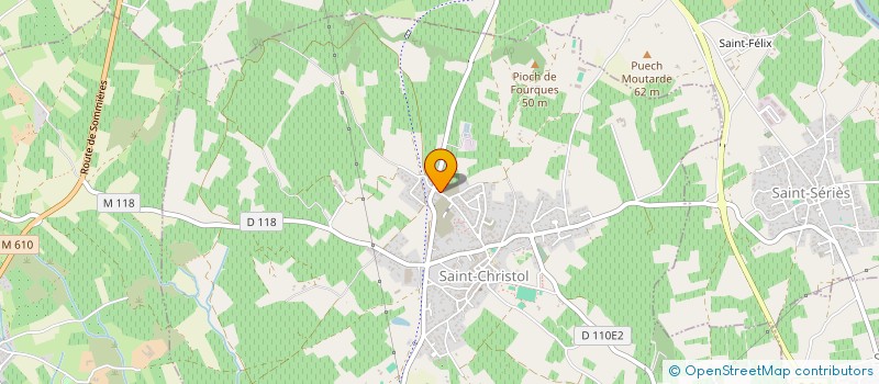 localisation de l'entreprise MONSIEUR ESTEBAN CASAL  ENTRE-VIGNES