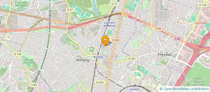 localisation de l'entreprise MONSIEUR ESTEBAN CASANAS à ANTONY