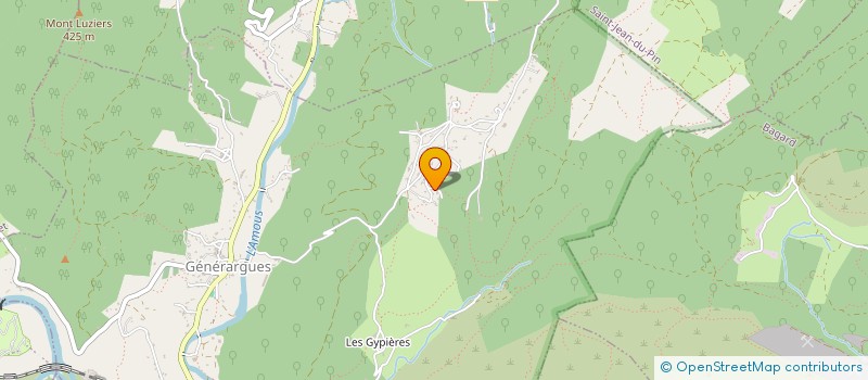 localisation de l'entreprise MONSIEUR ESTEBAN CAVAGNA  GENERARGUES