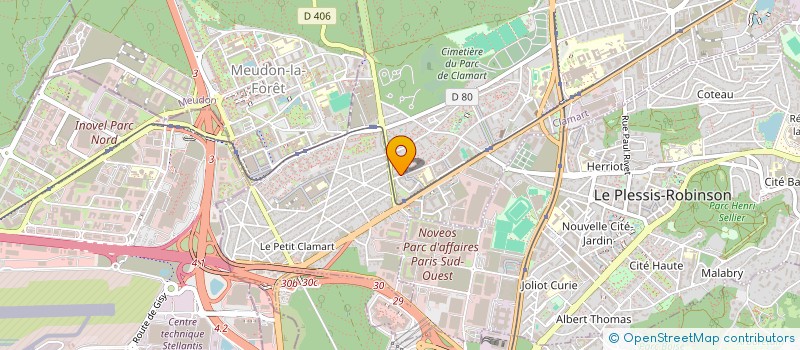 localisation de l'entreprise MONSIEUR ESTEBAN CHIA à CLAMART