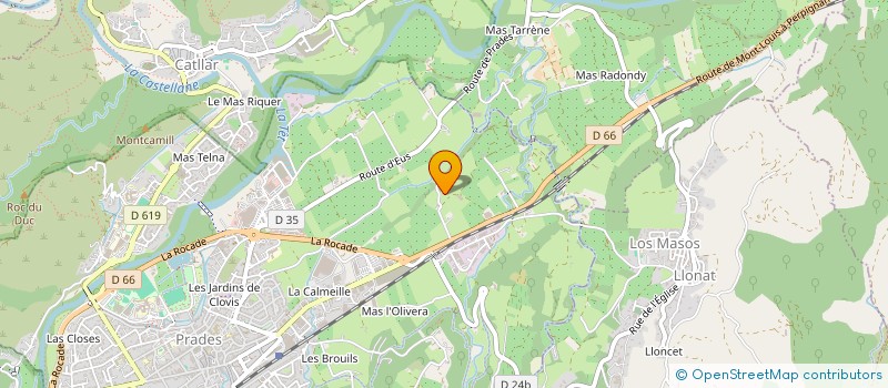 localisation de l'entreprise MONSIEUR ESTEBAN CLARAMUNT  PRADES