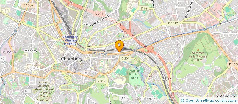 localisation de l'entreprise MONSIEUR ESTEBAN COSTA  CHAMBERY