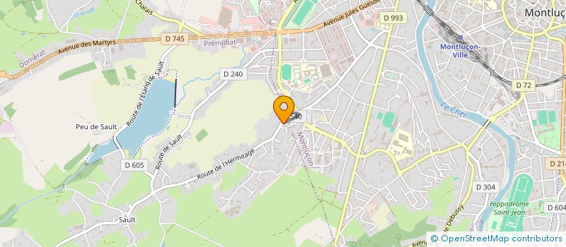 localisation de l'entreprise MONSIEUR ESTEBAN DAVID à PREMILHAT
