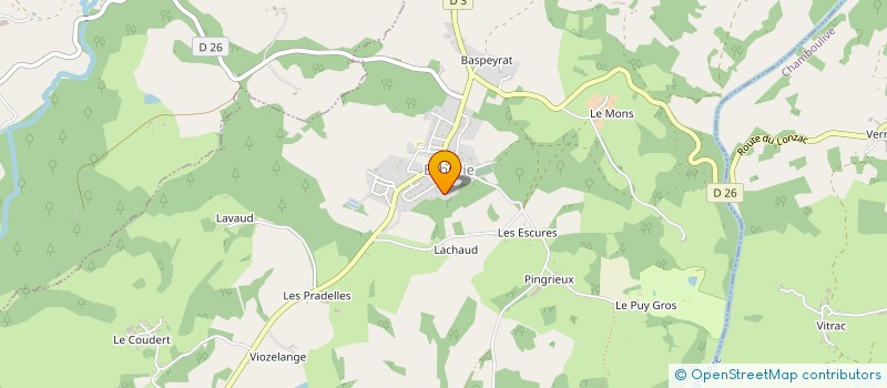 localisation de l'entreprise MONSIEUR ESTEBAN DOREY  SAINT-YBARD