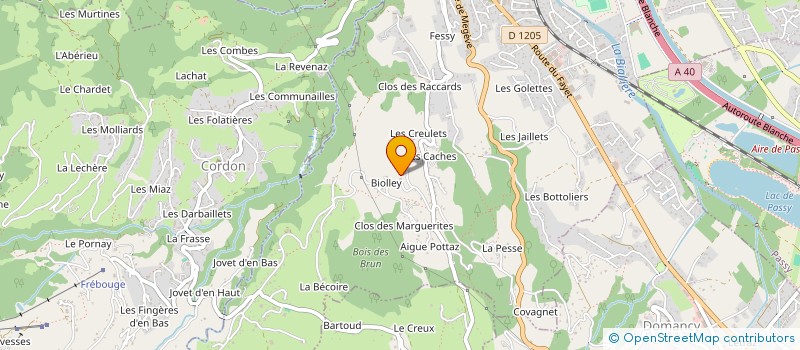 localisation de l'entreprise MONSIEUR ESTEBAN ESPASANDIN LOPEZ à SALLANCHES