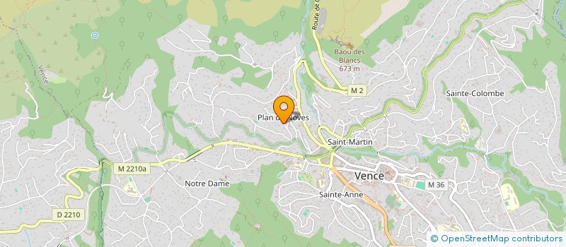 localisation de l'entreprise MONSIEUR ESTEBAN FRASELLE  VENCE