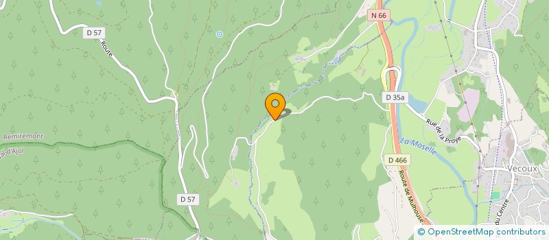 localisation de l'entreprise MONSIEUR ESTEBAN FRECHIN  DOMMARTIN-LES-REMIREMONT