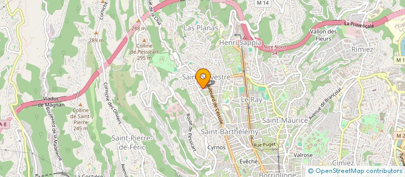 localisation de l'entreprise MONSIEUR ESTEBAN FUENTES à NICE