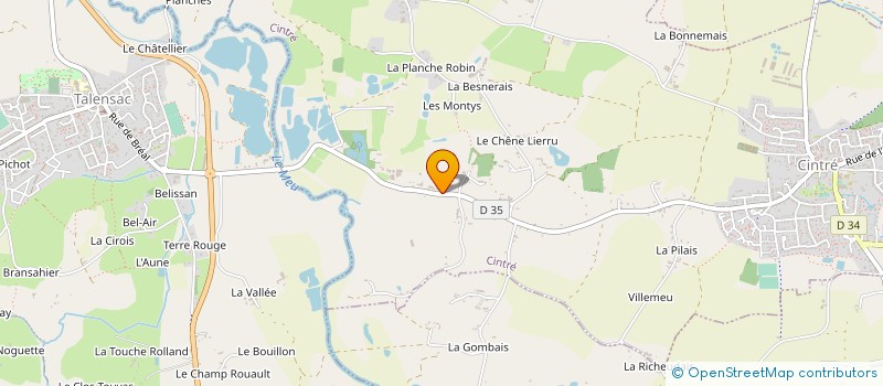 localisation de l'entreprise MONSIEUR ESTEBAN GILLET  CINTRE