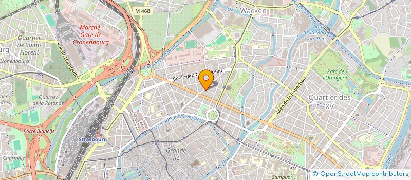 localisation de l'entreprise MONSIEUR ESTEBAN GLASSMANN  STRASBOURG