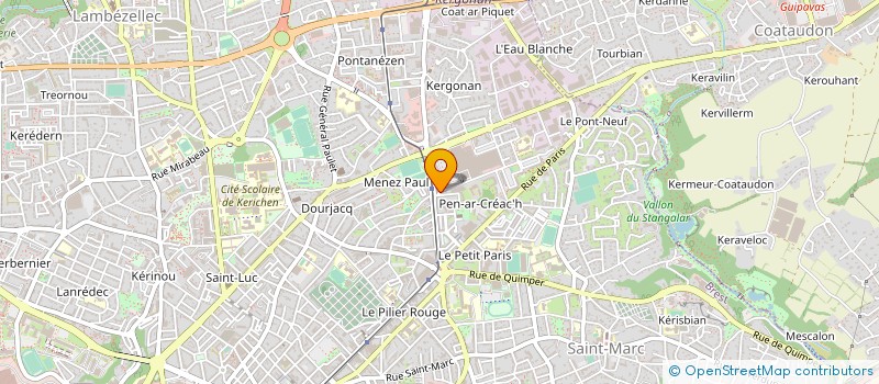 localisation de l'entreprise MONSIEUR ESTEBAN HERONNEAU  BREST