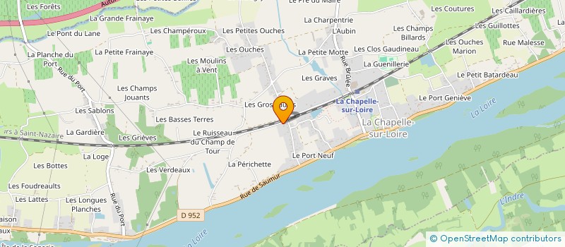 localisation de l'entreprise MONSIEUR ESTEBAN HOGNON  LA CHAPELLE-SUR-LOIRE