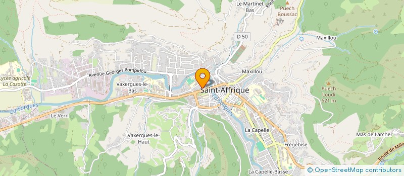 localisation de l'entreprise MONSIEUR ESTEBAN HUCK  VERSOLS-ET-LAPEYRE