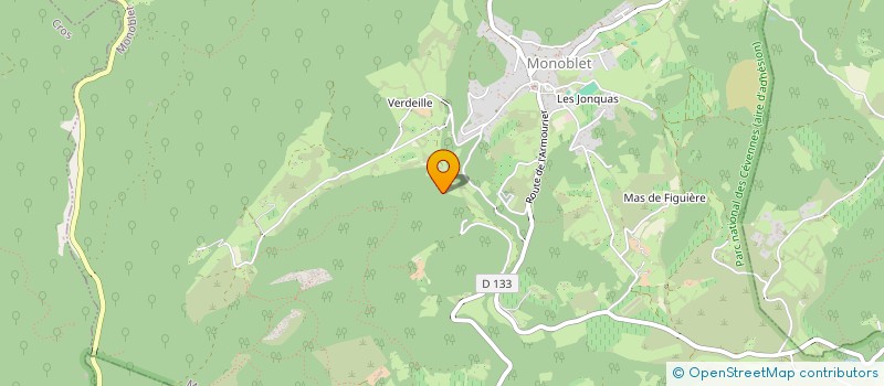 localisation de l'entreprise MONSIEUR ESTEBAN LAFONT  MONOBLET