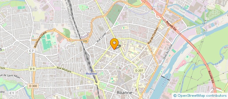 localisation de l'entreprise MONSIEUR ESTEBAN LARGENTON  ROANNE