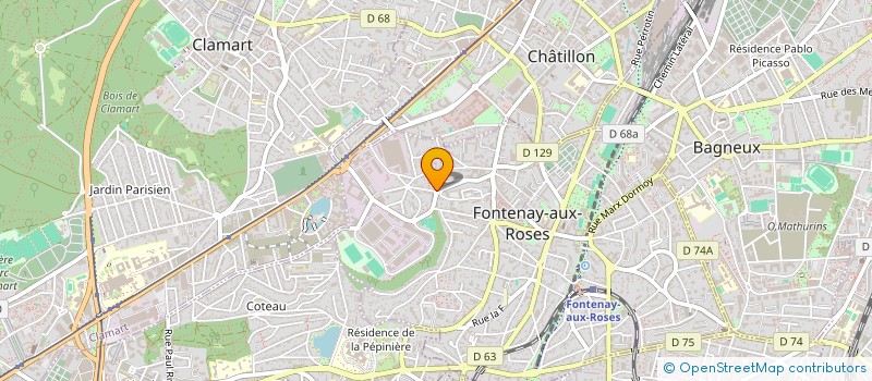 localisation de l'entreprise MONSIEUR ESTEBAN LE ROUZES à FONTENAY-AUX-ROSES