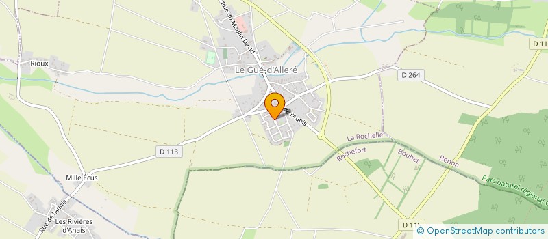 localisation de l'entreprise MONSIEUR ESTEBAN LENQUETTE  LE GUE-D'ALLERE