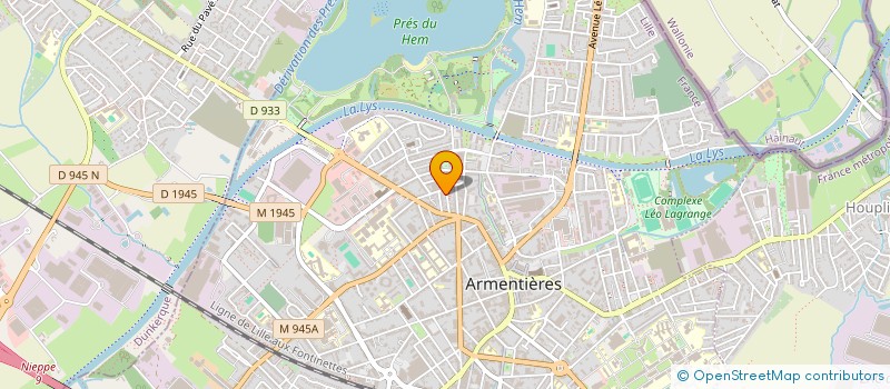 localisation de l'entreprise MONSIEUR ESTEBAN MARTINEZ  ARMENTIERES