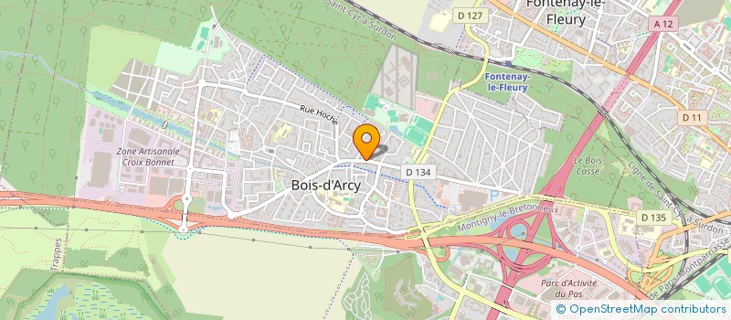 localisation de l'entreprise MONSIEUR ESTEBAN MARTINEZ  BOIS-D'ARCY