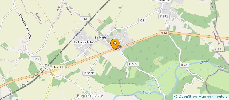 localisation de l'entreprise MONSIEUR ESTEBAN MELINOU  ACON