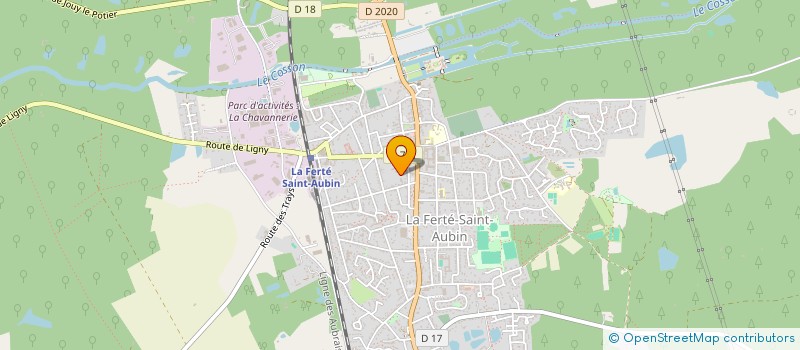 localisation de l'entreprise MONSIEUR ESTEBAN MENDEZ à LA FERTE-SAINT-AUBIN