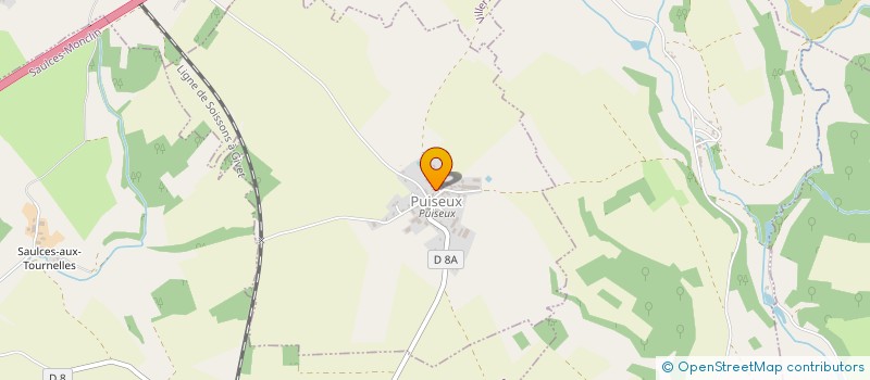 localisation de l'entreprise MONSIEUR ESTEBAN POTDEVIN  PUISEUX