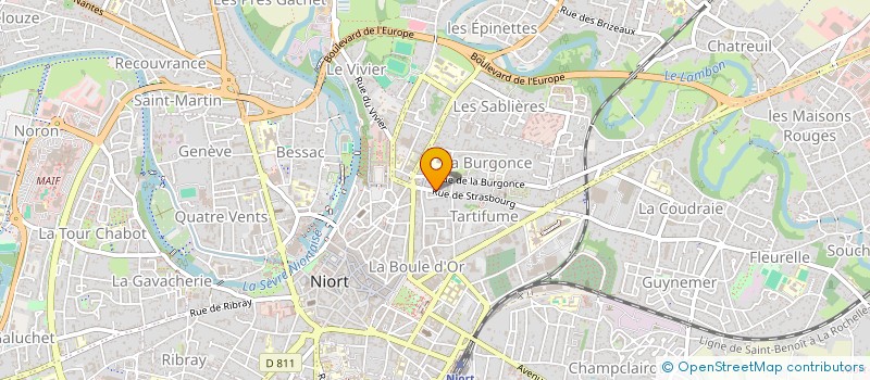 localisation de l'entreprise MONSIEUR ESTEBAN RODRIGUEZ CAZELLI à NIORT