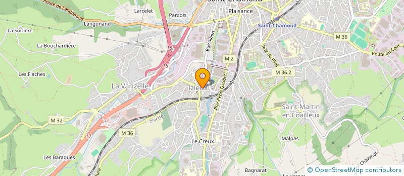 localisation de l'entreprise MONSIEUR ESTEBAN ROUCHEREAU  SAINT-CHAMOND