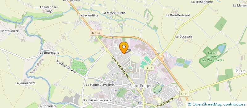 localisation de l'entreprise MONSIEUR ESTEBAN ROUSSEAU  SAINT-FULGENT