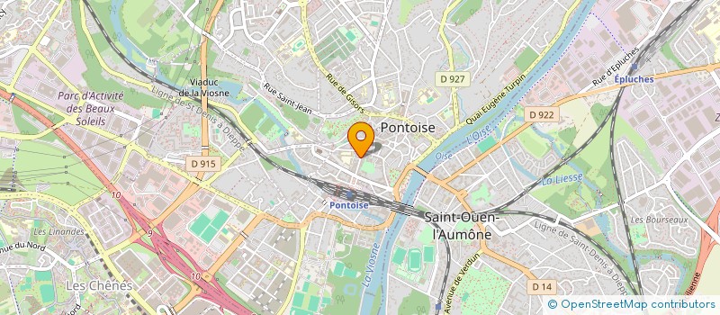 localisation de l'entreprise MONSIEUR ESTEBAN SEMELLIER  PONTOISE