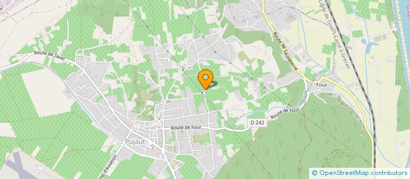 localisation de l'entreprise MONSIEUR ESTEBAN SERRE  PUJAUT