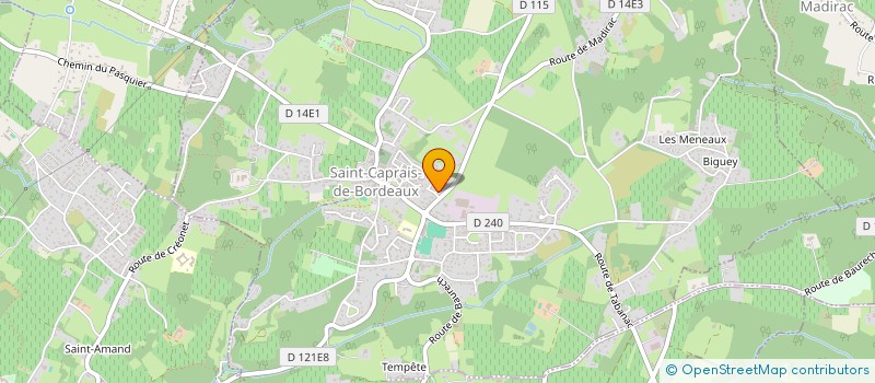 localisation de l'entreprise MONSIEUR ESTEBAN TALBOT  IZON