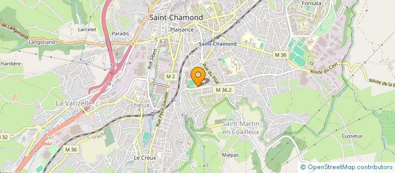 localisation de l'entreprise MONSIEUR ESTEBAN TEIXEIRA  SAINT-CHAMOND