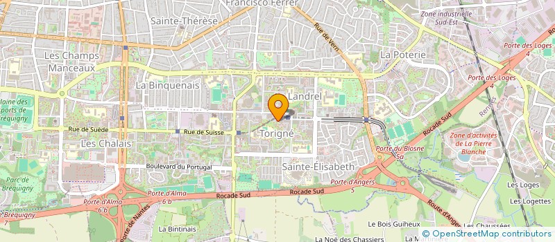 localisation de l'entreprise MONSIEUR ESTEBAN TRIPON  RENNES