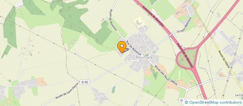 localisation de l'entreprise MONSIEUR ESTEBAN VAZQUEZ  ROUMARE